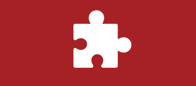 An icon of a jigsaw piece.