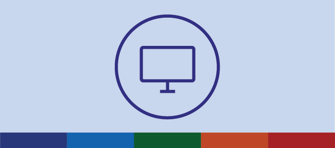 Icon of a computer screen representing a website or digital resource.