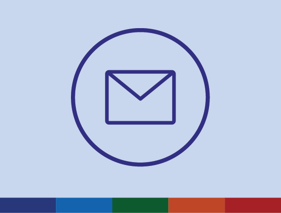 Icon of an envelope representing mail, contact or communication.